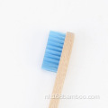Bamboe tong schraper kit tongreiniger tandborstel